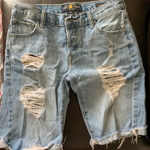 Jean shorts